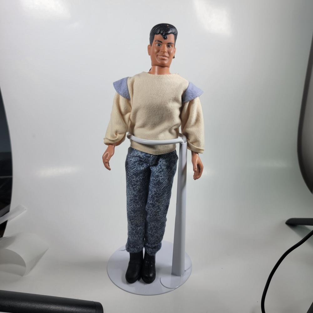Vintage 1990 Hasbro New Kids on the the block Hair‎ Outfit Poseable Figure